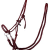 Capezza in corda con redini - Bordeaux