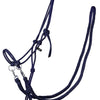 Capezza in corda con redini - Blu navy