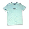 T-shirt "galoppo via dalle ansiette" - Azzurro
