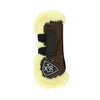 Stinchiere con velcro Norton XTR con pelo sintetico - Marrone