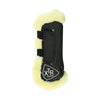 Stinchiere con velcro Norton XTR con pelo sintetico - Nero
