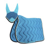 Set sottosella e cuffietta Equithème Polyfun pony - Blu