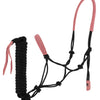 Set capezza in corda e lunghina - Rosa