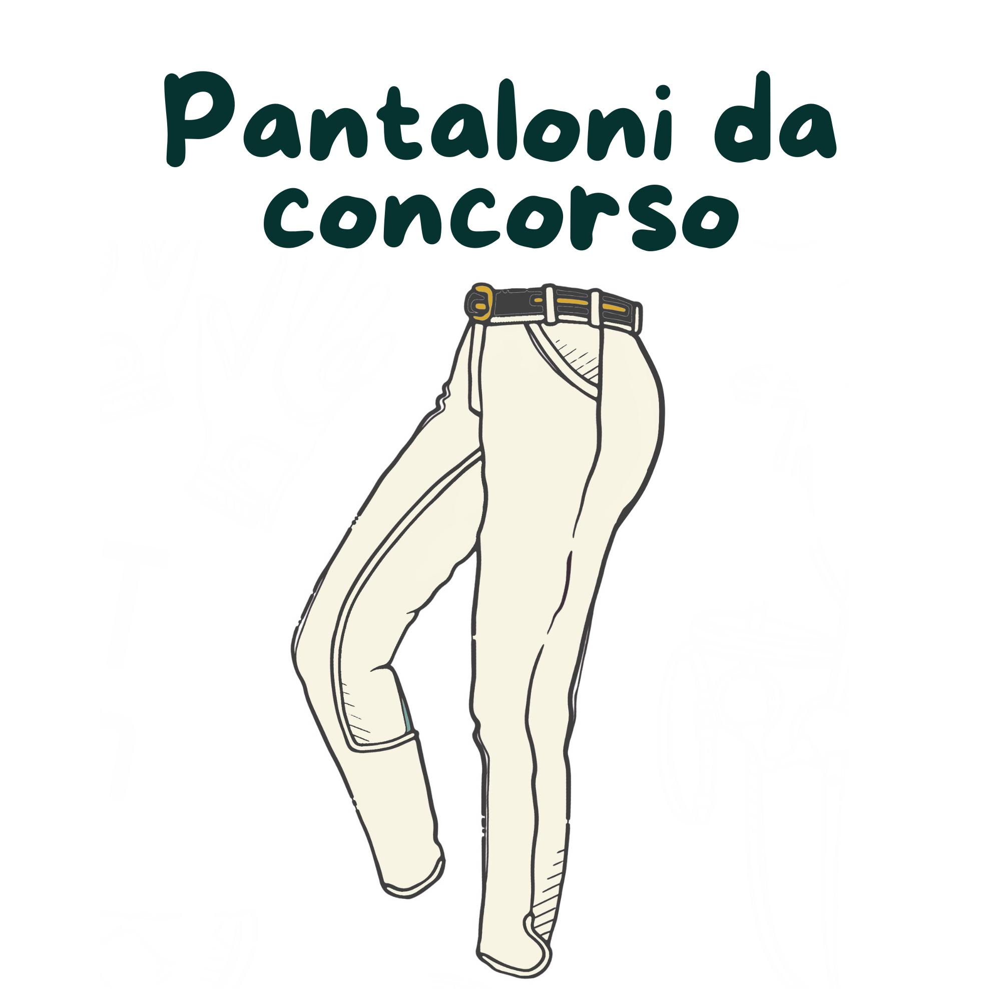 Pantaloni da concorso