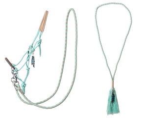 Set capezza in corda, redini e collare