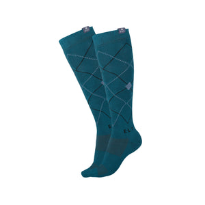 Calze da equitazione petrolio