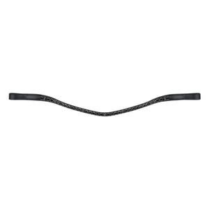 Frontalino con strass, nero