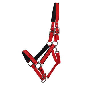 Capezza rossa con strass