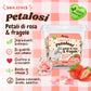 Snack Petalosi - fragole e petali di rosa