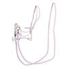 Capezza in corda con redini - Lilla