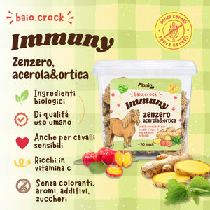 Snack Immuny - Zenzero, acerola e ortica