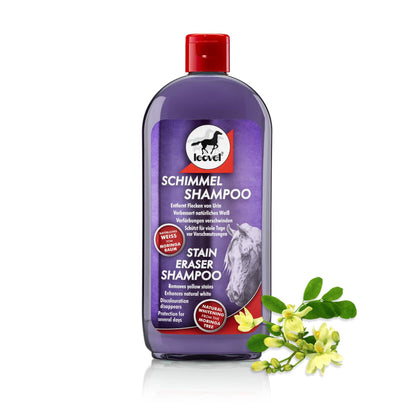 Shampoo anti-giallo per cavalli grigi