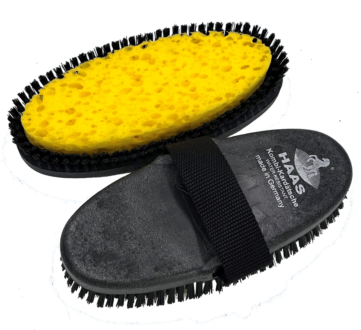 Spazzola combinata con spugna