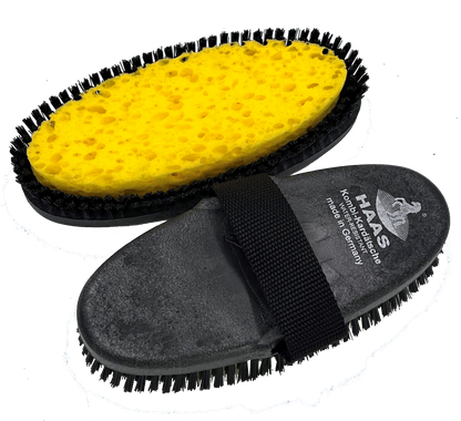 Spazzola combinata con spugna