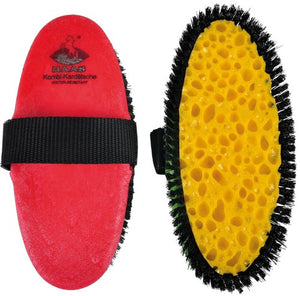 Spazzola combinata con spugna