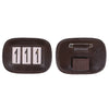 Porta numero in pelle - Marrone