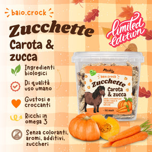 Snack Zucchette - carota e zucca