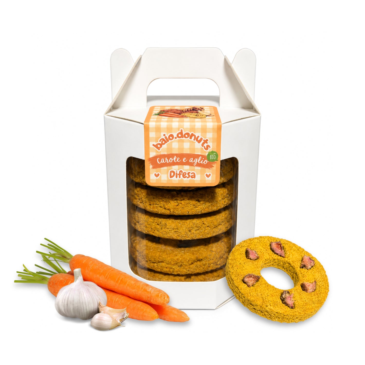 cofanetto baio.donut difesa - carota e aglio
