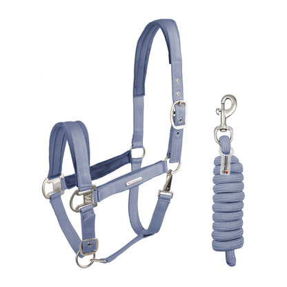 Set capezza e lunghina Velvet - blu oceano