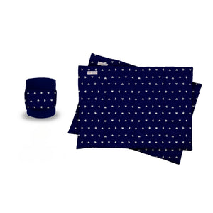 Set sottofasce e fasce da riposo cuoricini