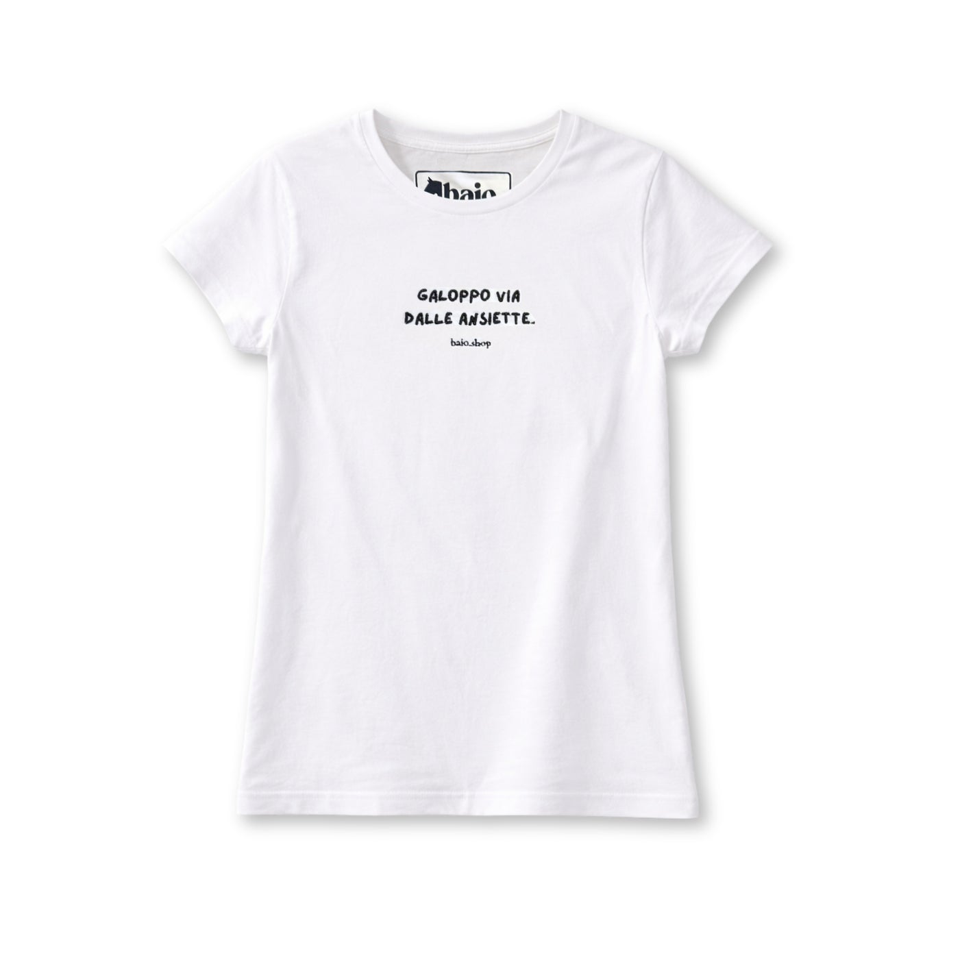 T-shirt "Galoppo via dalle ansiette"