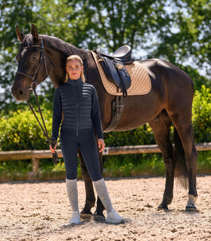 Calze da equitazione grigio