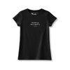 T-shirt "Galoppo via dalle ansiette" - Nero