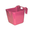 Mangiatoia portatile con manico in plastica - Fucsia