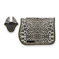 Set sottosella e cuffietta Leopardato