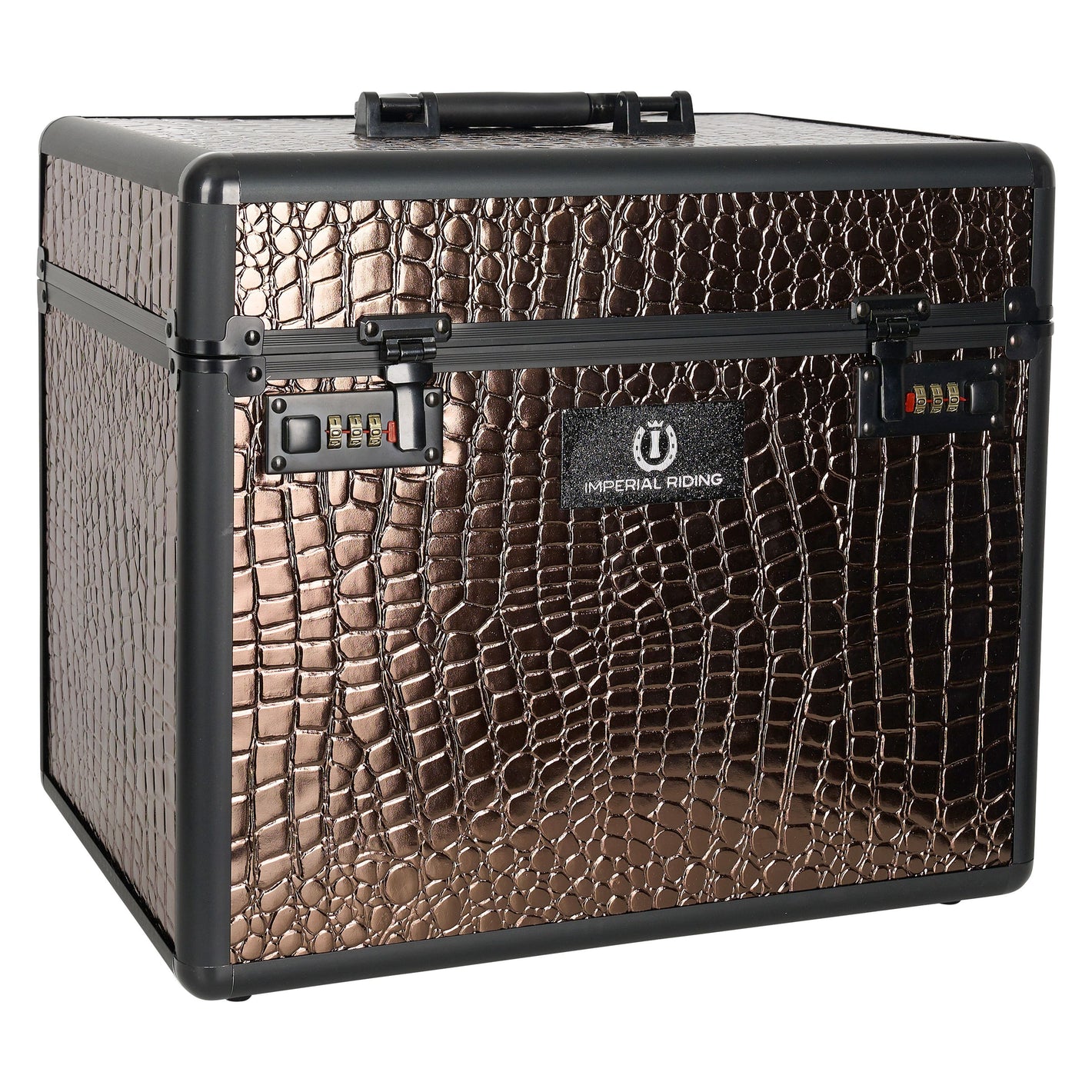 Bauletto IRHShiny croco brown