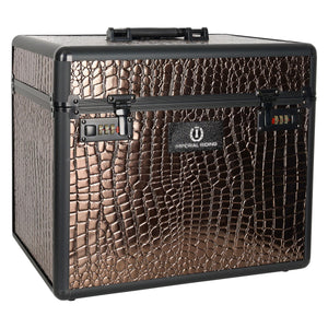 Bauletto IRHShiny croco brown