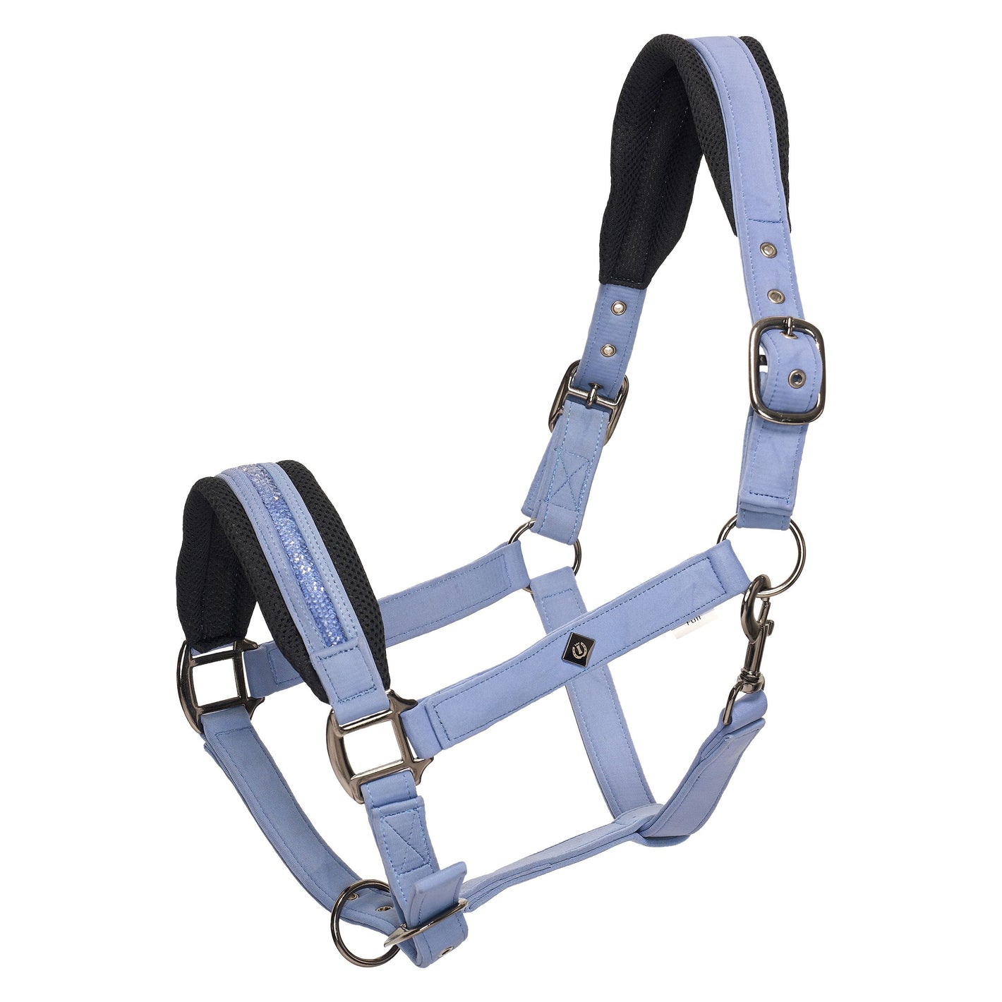Capezza Jewel mesh azzurro