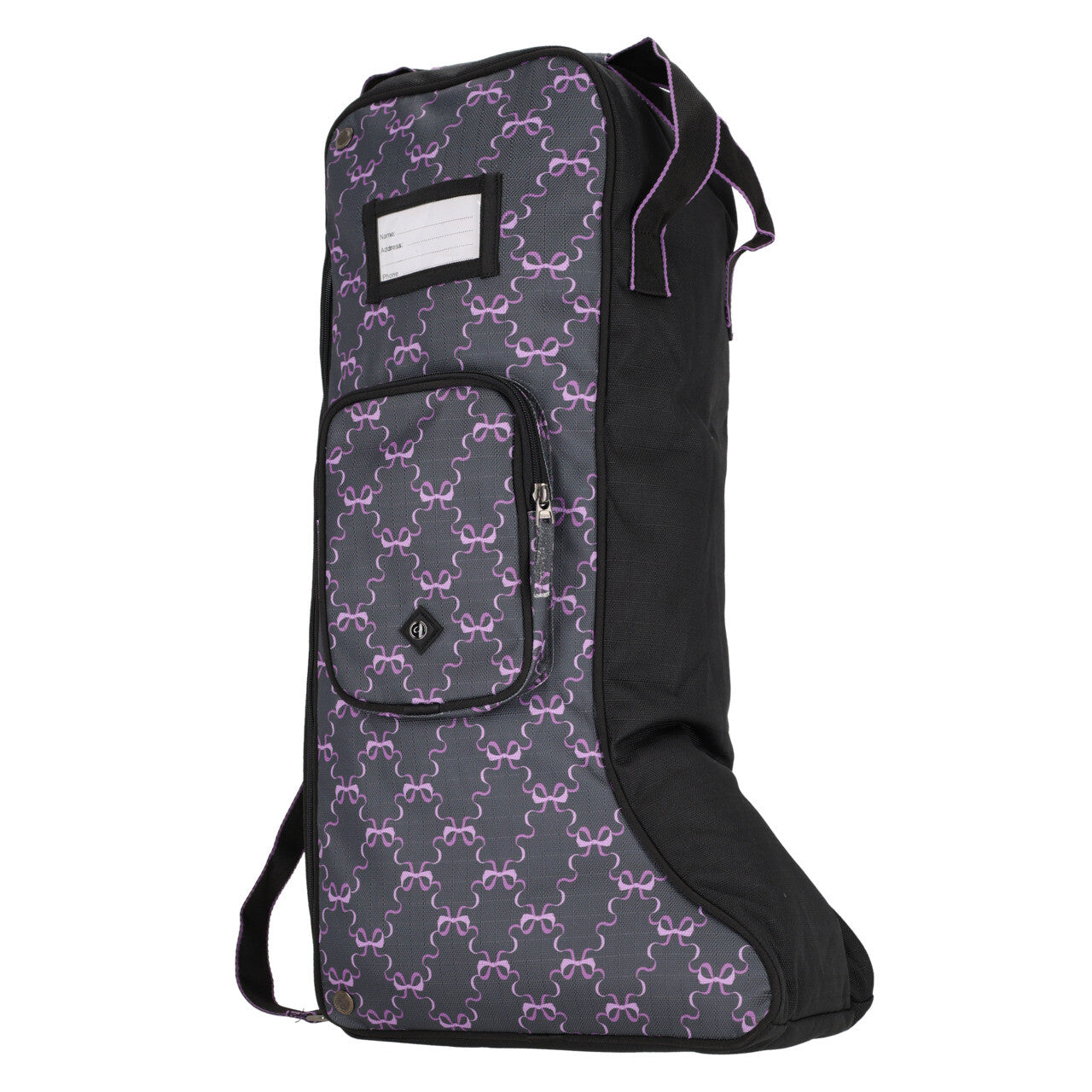 Borsa porta stivali - fiocchi rosa