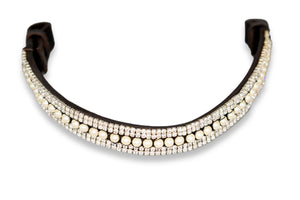 Frontalino TheOne U Shape Crystal Pearls