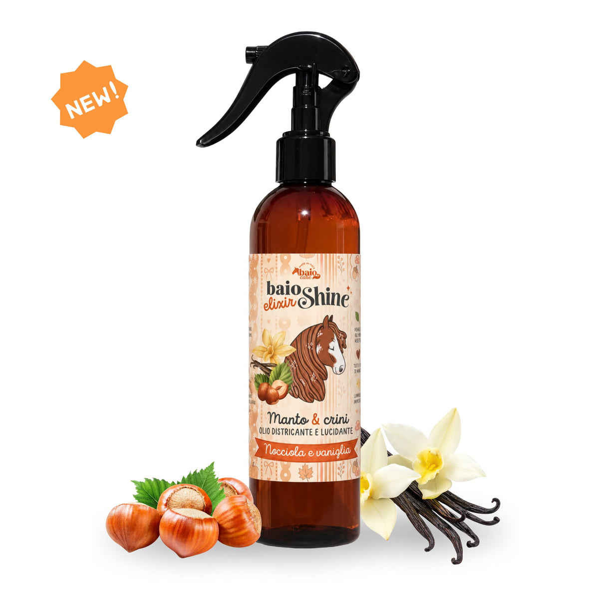baio.shine elixir lucidante - nocciola e vaniglia