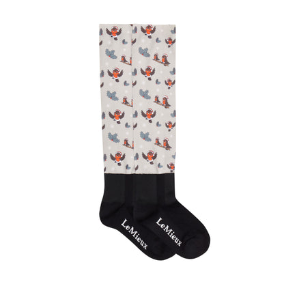 Calze Lemieux pettirossi natale