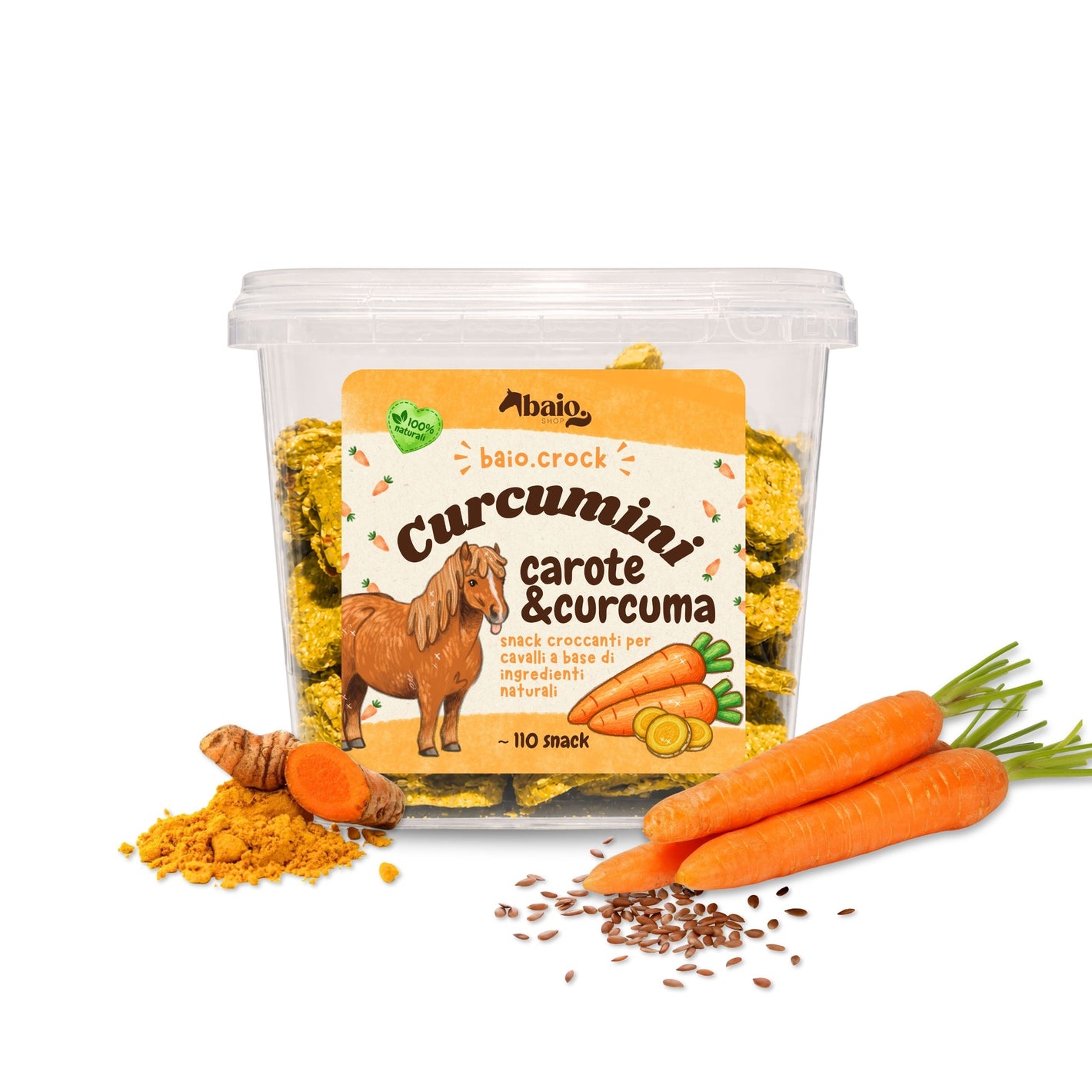 Snack Curcumini - carote e curcuma
