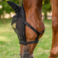 Capezza con maschera antimosche per paddock