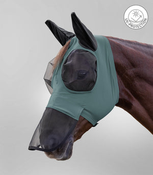 Maschera anti-mosche con retina per il naso