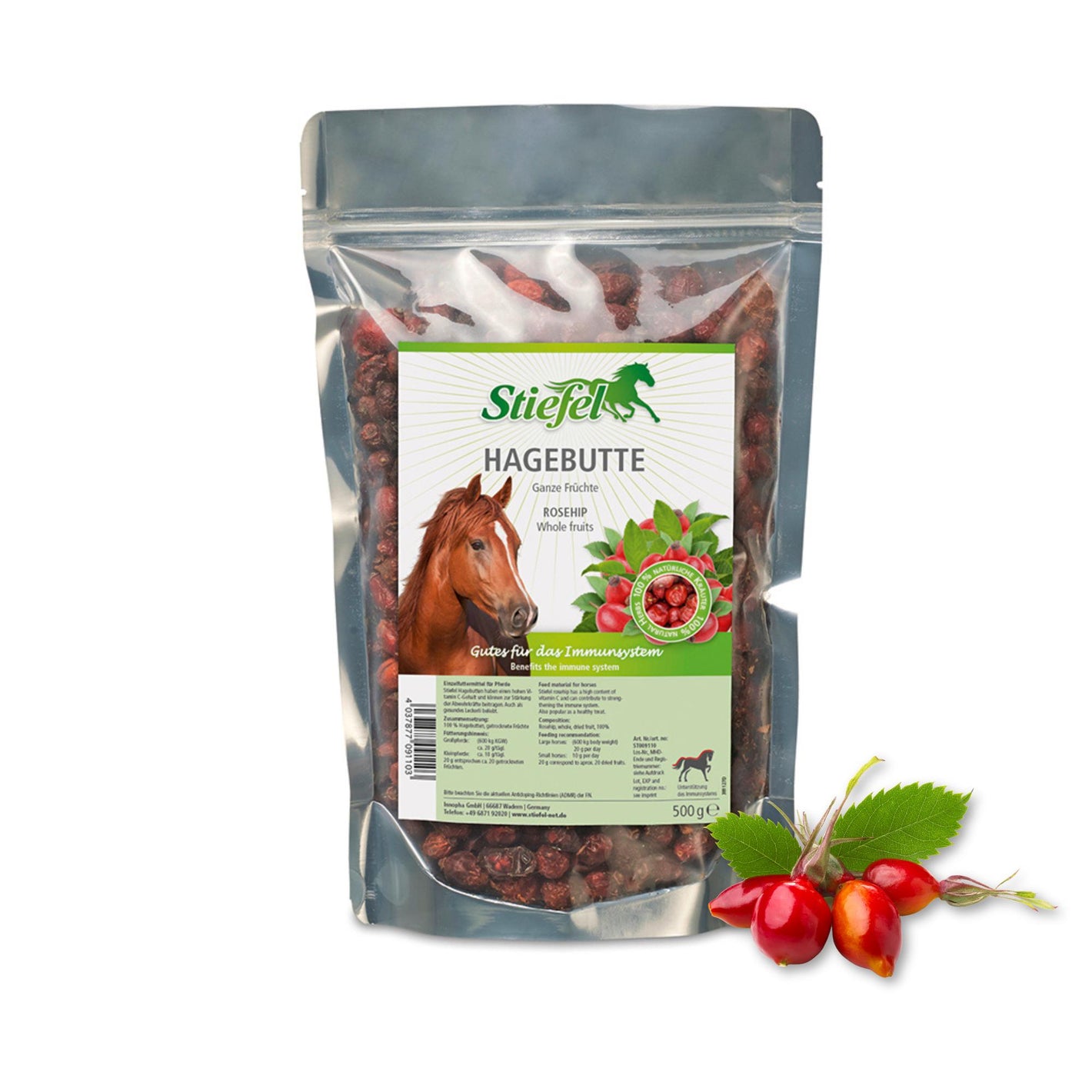 Snack bacche di rosa canina
