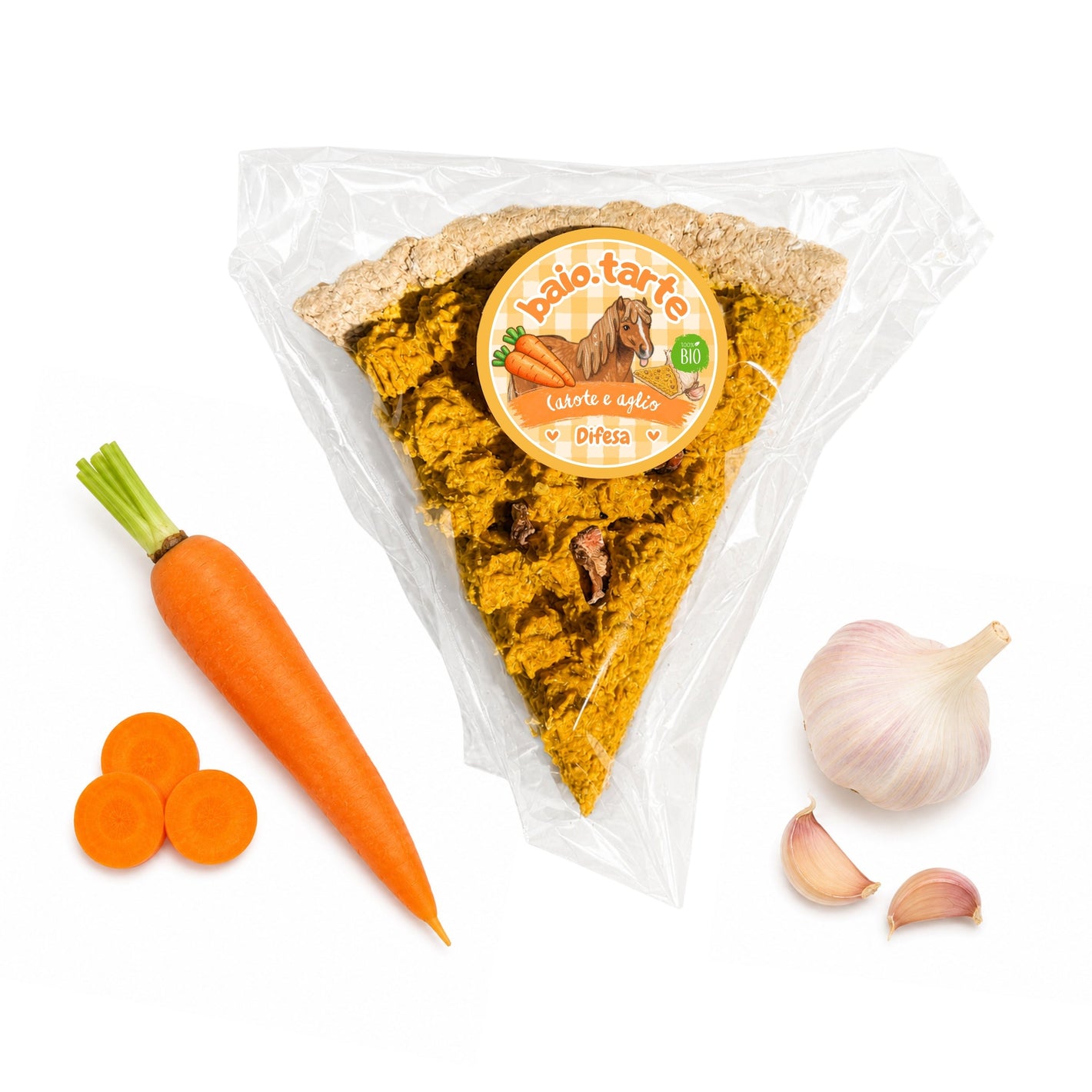 baio.tarte difesa - carota e aglio