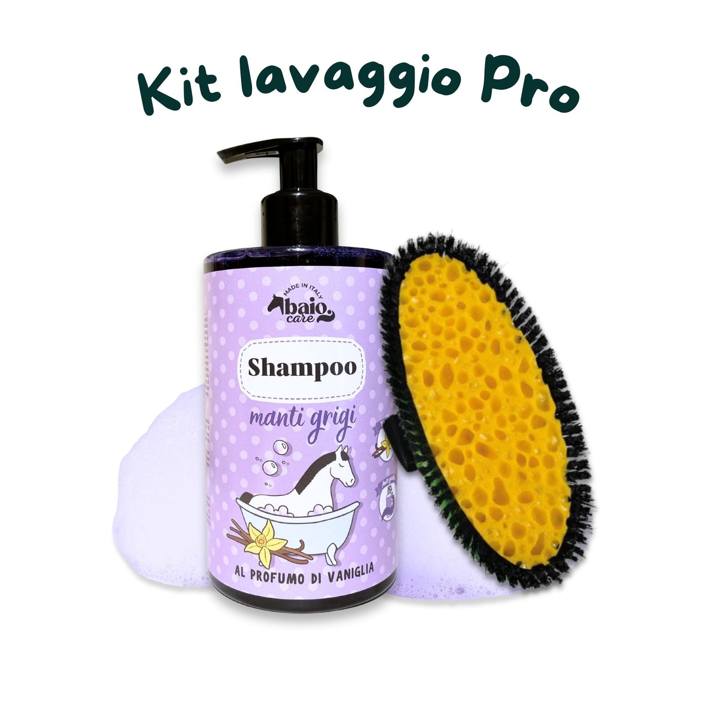 Kit lavaggio Pro Manti Grigi