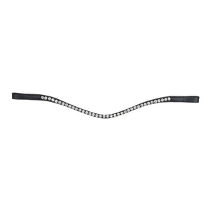 Frontalino con strass, argento