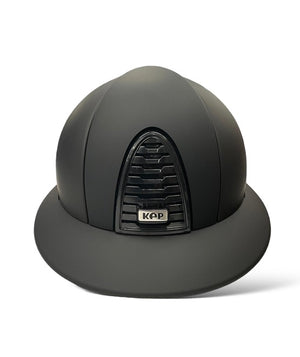 Kep Cromo 2.0 matt, nero con visiera da polo