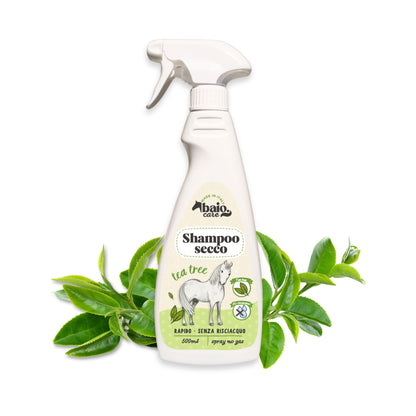 Shampoo secco al tè verde