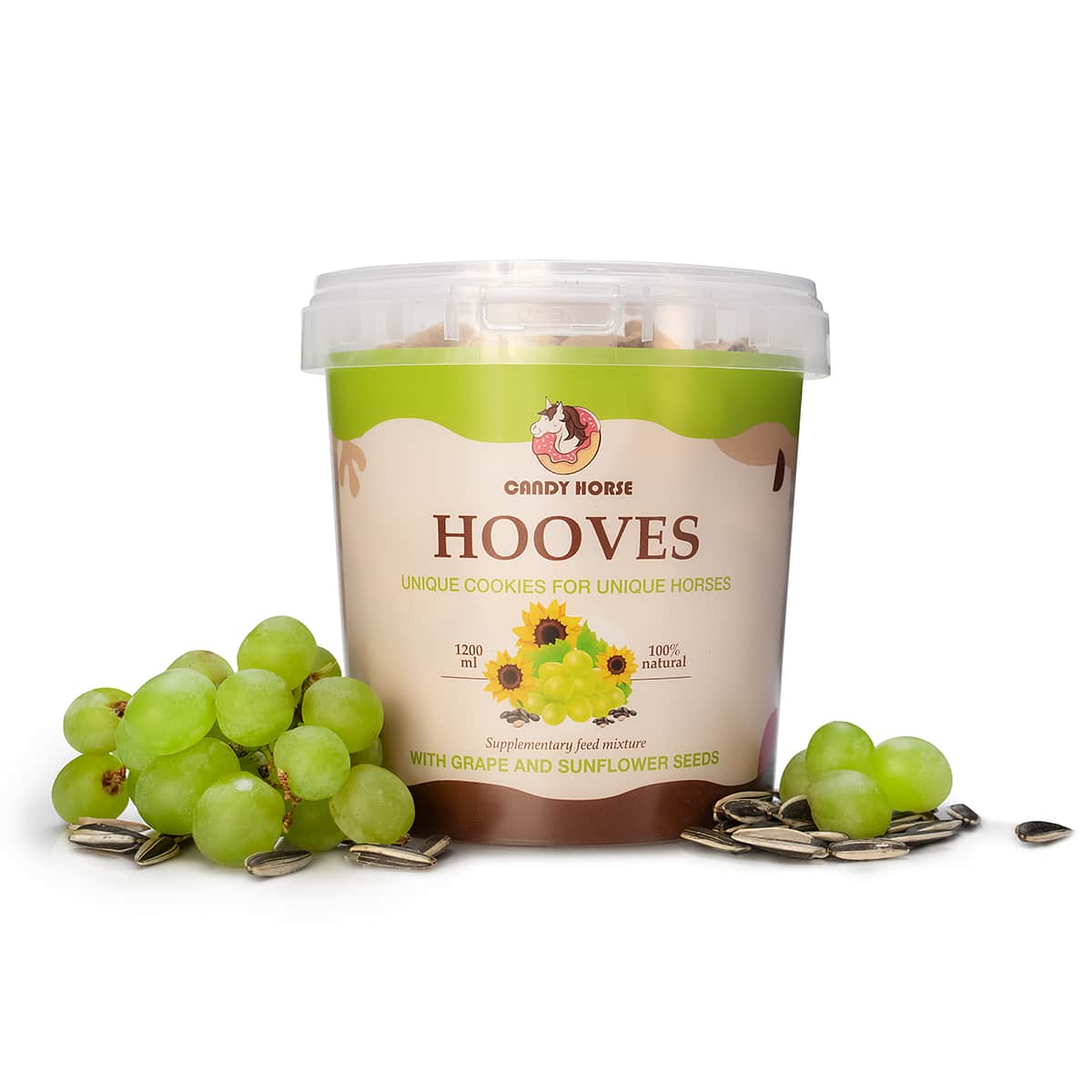 Biscotti artigianali uva e girasole