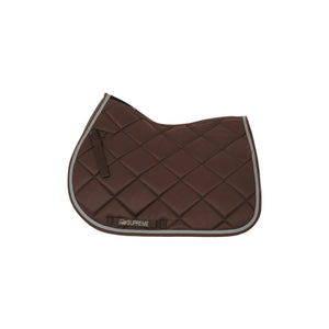 Set sottosella e cuffietta Supreme, marrone