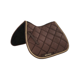 Set sottosella e cuffietta Supreme, marrone-beige