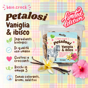 Snack Petalosi - vaniglia e ibisco