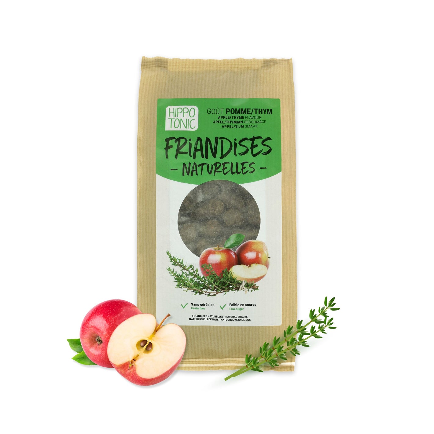 Snack naturali mela e timo